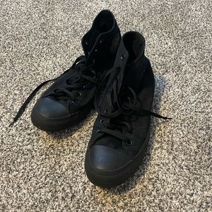 Black High Top Converse